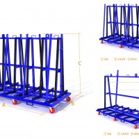 移動(dòng)式玻璃運(yùn)輸架、玻璃架子、A型架